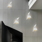 Origami-fugl LED-væglampe