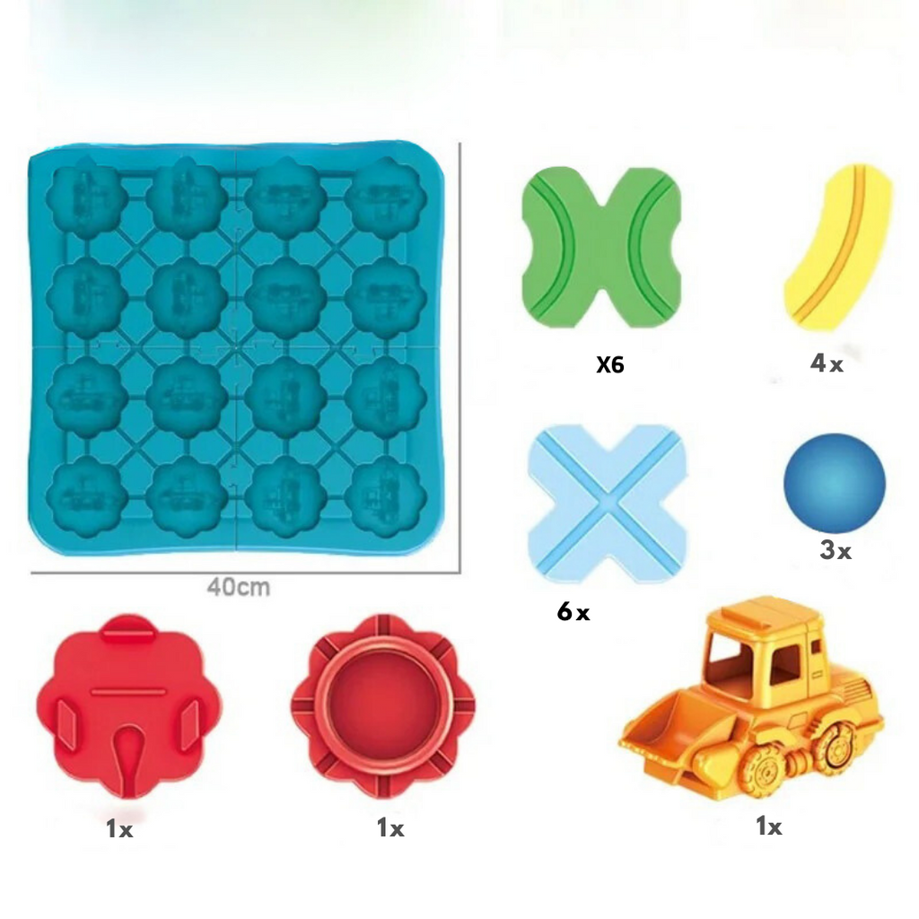 Juego interactivo de rompecabezas de pistas para niños
