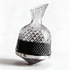 Crystal Glass Rotating Decanter