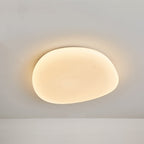 Organiczna lampa sufitowa LED w kształcie kamienia ze ściemnianiem