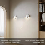 Luz LED moderna de pared de 360° para interiores y exteriores