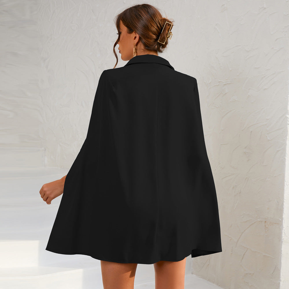 Women’s Cape Blazer Mini Dress