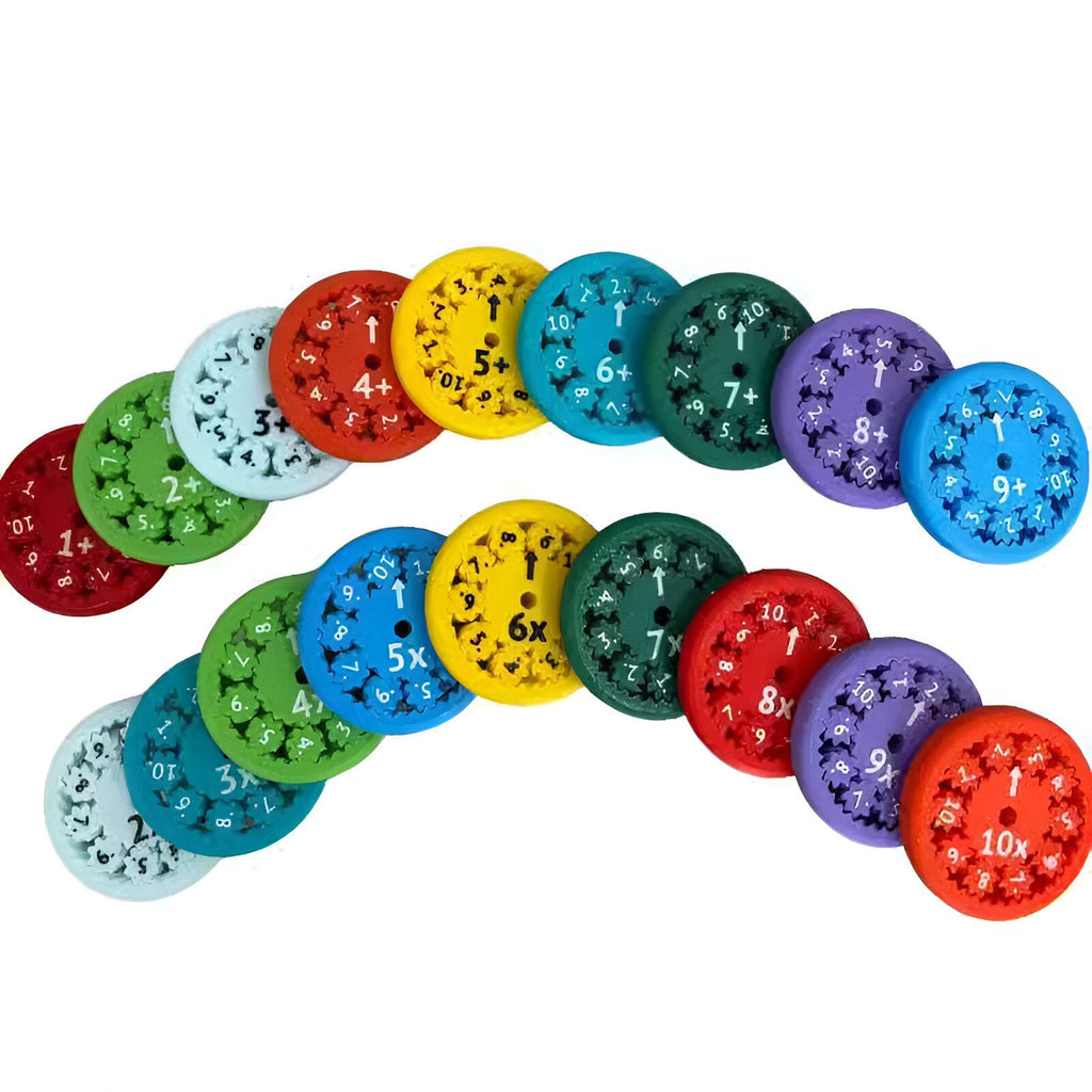 Kids Maths Learning Wheel Set