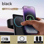 CO2-bøjelig magnetisk mobiltelefonholder til bilen med justerbart instrumentbrætfæste
