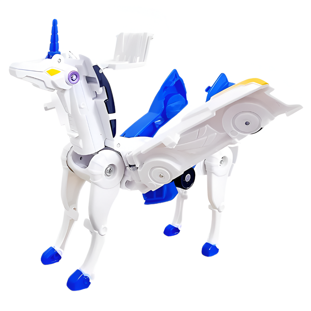 Förvandlingsbar bil- och Pegasus-leksak