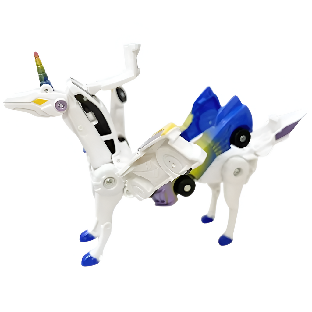 Förvandlingsbar bil- och Pegasus-leksak