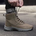 Lace-Up Mid-Top Outdoor Boots