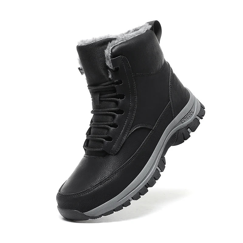 Lace-Up Mid-Top Outdoor Boots