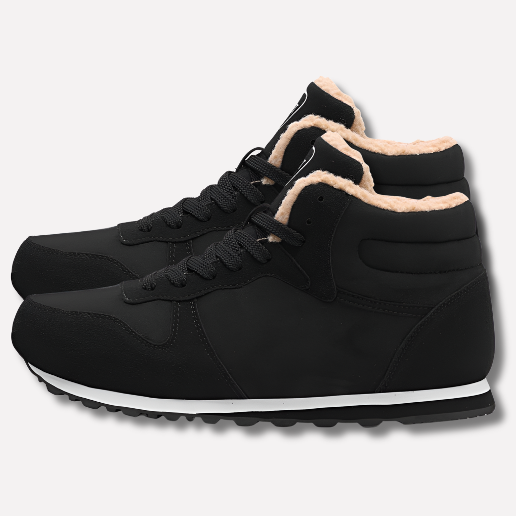Herren-Turnschuhe mit hohem Schaft und Isolierung