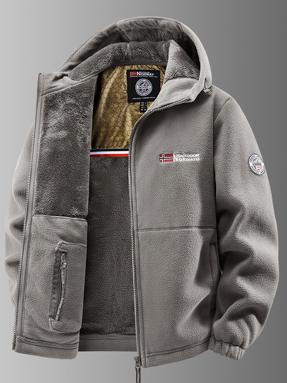 Men’s Hooded Fleece Jacket