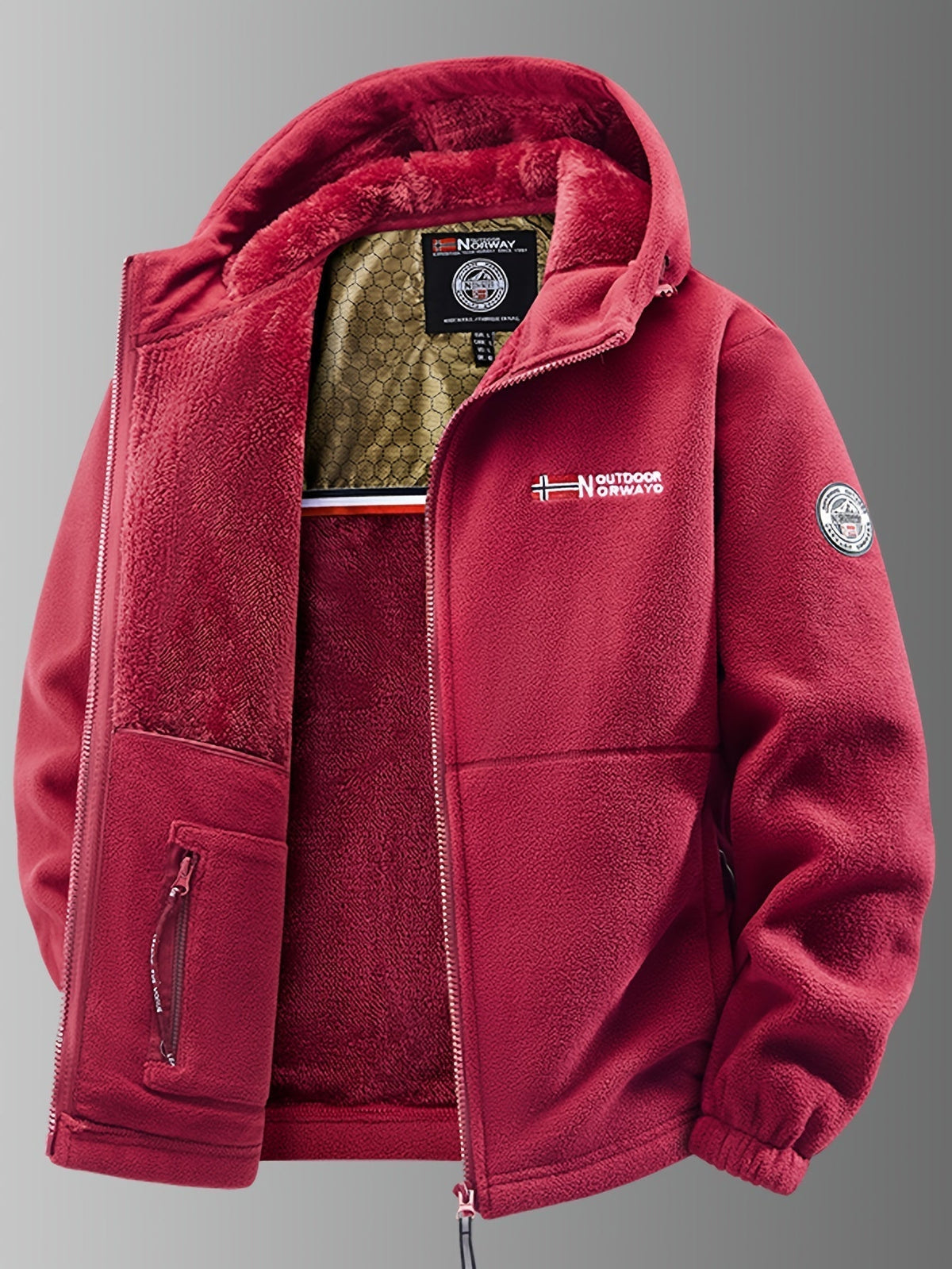 Men’s Hooded Fleece Jacket