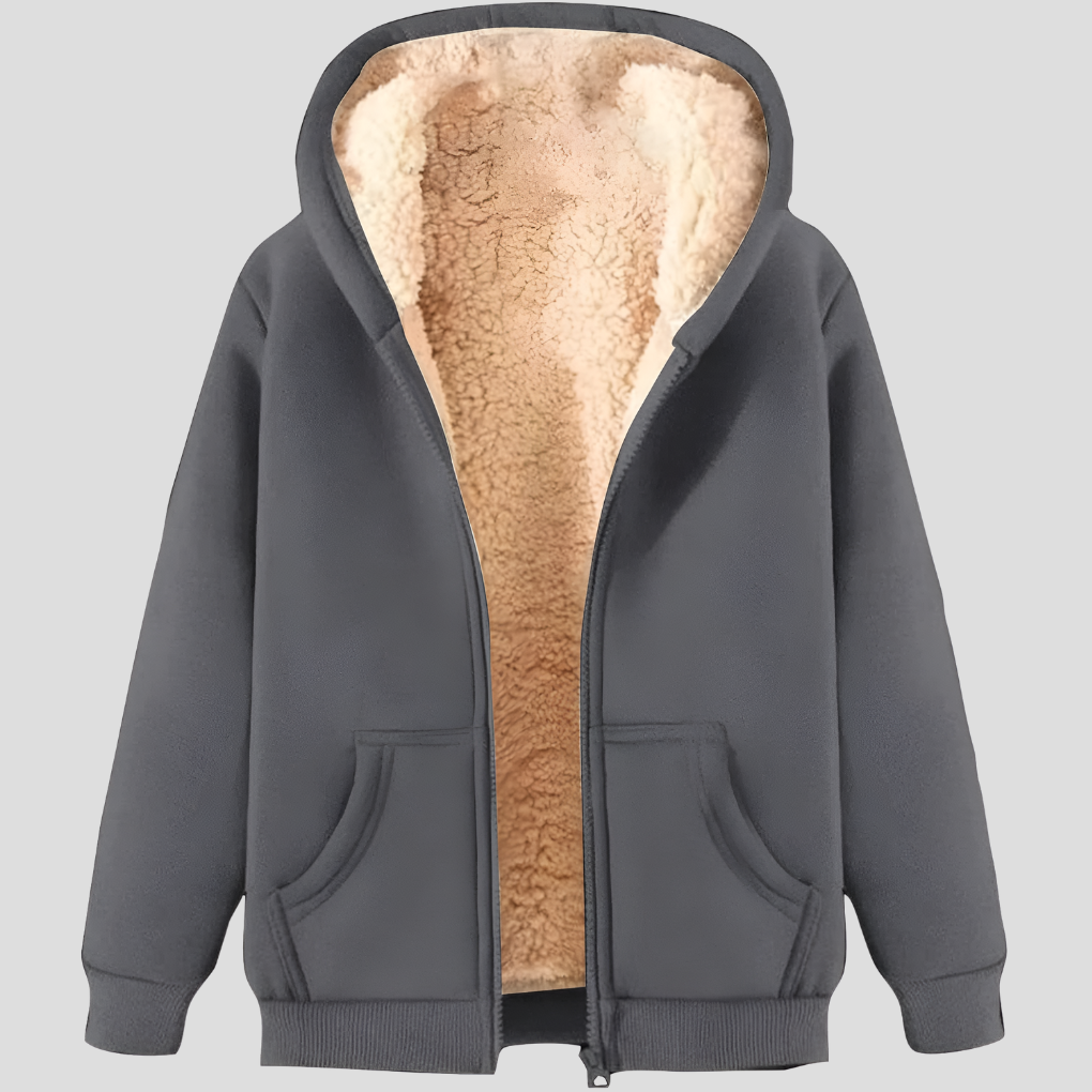 Men’s Fleece-Lined Zip Hoodie