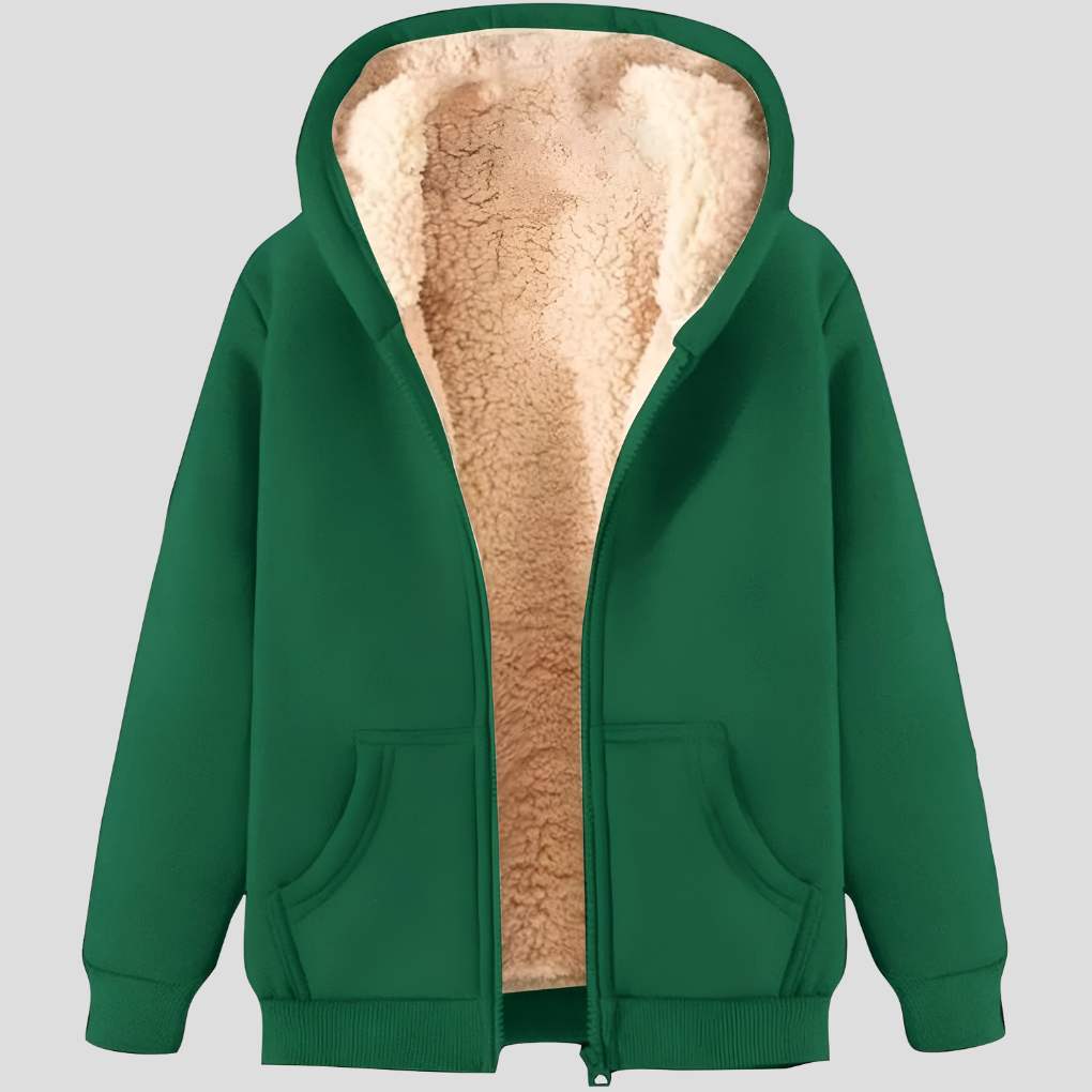 Men’s Fleece-Lined Zip Hoodie