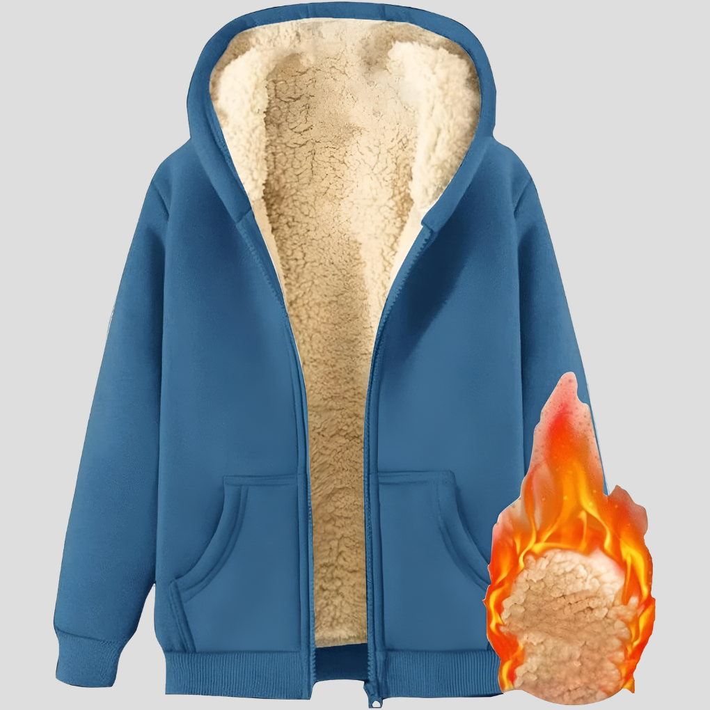 Men’s Fleece-Lined Zip Hoodie