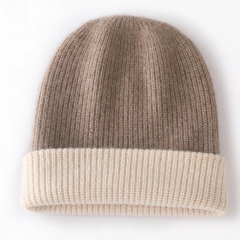 Reversible Ribbed Knit Beanie