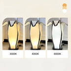 Podłogowa lampa LED ze ściemnianiem w kształcie banana