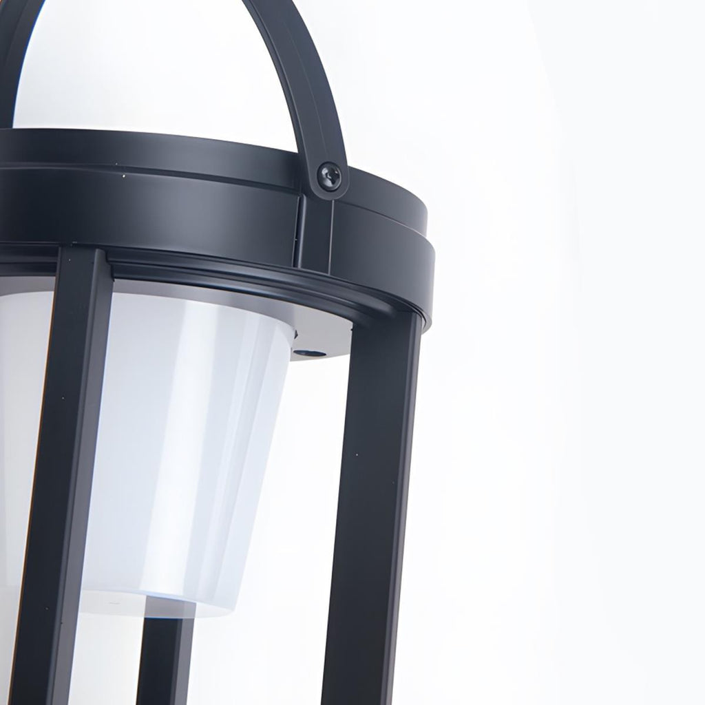 Wodoodporny zewnętrzny lampion stołowy LED zasilany energią słoneczną