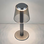 Rechargeable Mushroom LED Table Lamp with Touch Dimming