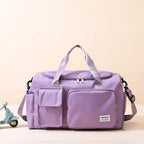 Bolso de viaje y deporte con múltiples bolsillos