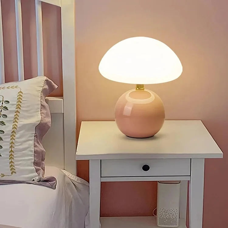 Retro-Pilz-Tischleuchte