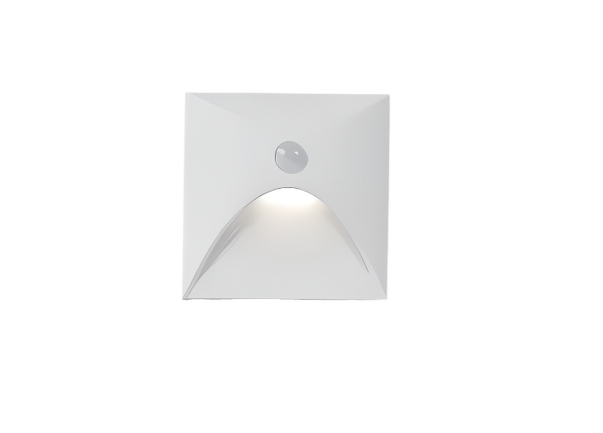 Outdoor LED Wall Lamp with Motion Sensor and IP65 Protection