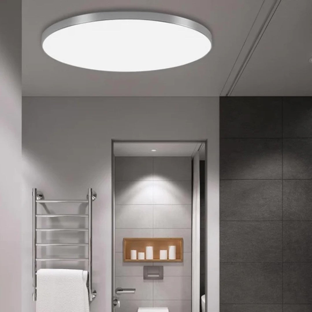 Ultra-Slim Round LED Ceiling Light with 3-Colour Option