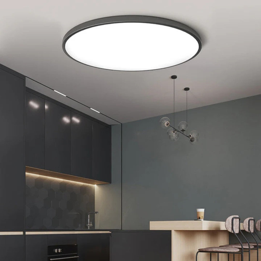 Ultra-Slim Round LED Ceiling Light with 3-Colour Option