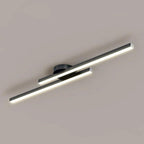 Lineært LED-loftlys med minimalistisk aluminiumsdesign