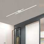Lineært LED-loftlys med minimalistisk aluminiumsdesign