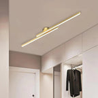 Lineært LED-loftlys med minimalistisk aluminiumsdesign