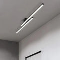 Lineært LED-loftlys med minimalistisk aluminiumsdesign