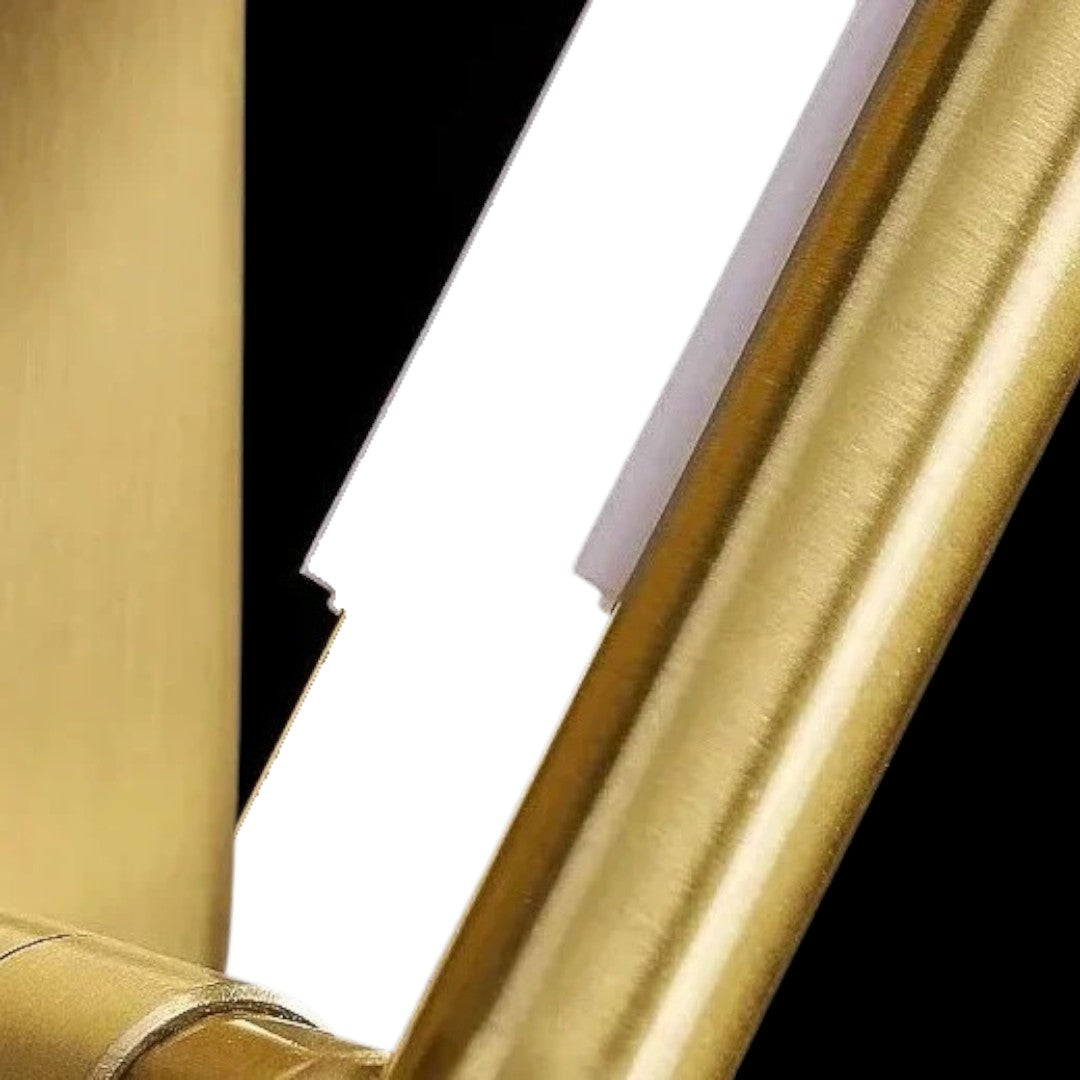 Lámpara de pared LED de hierro delgada con tres temperaturas de color