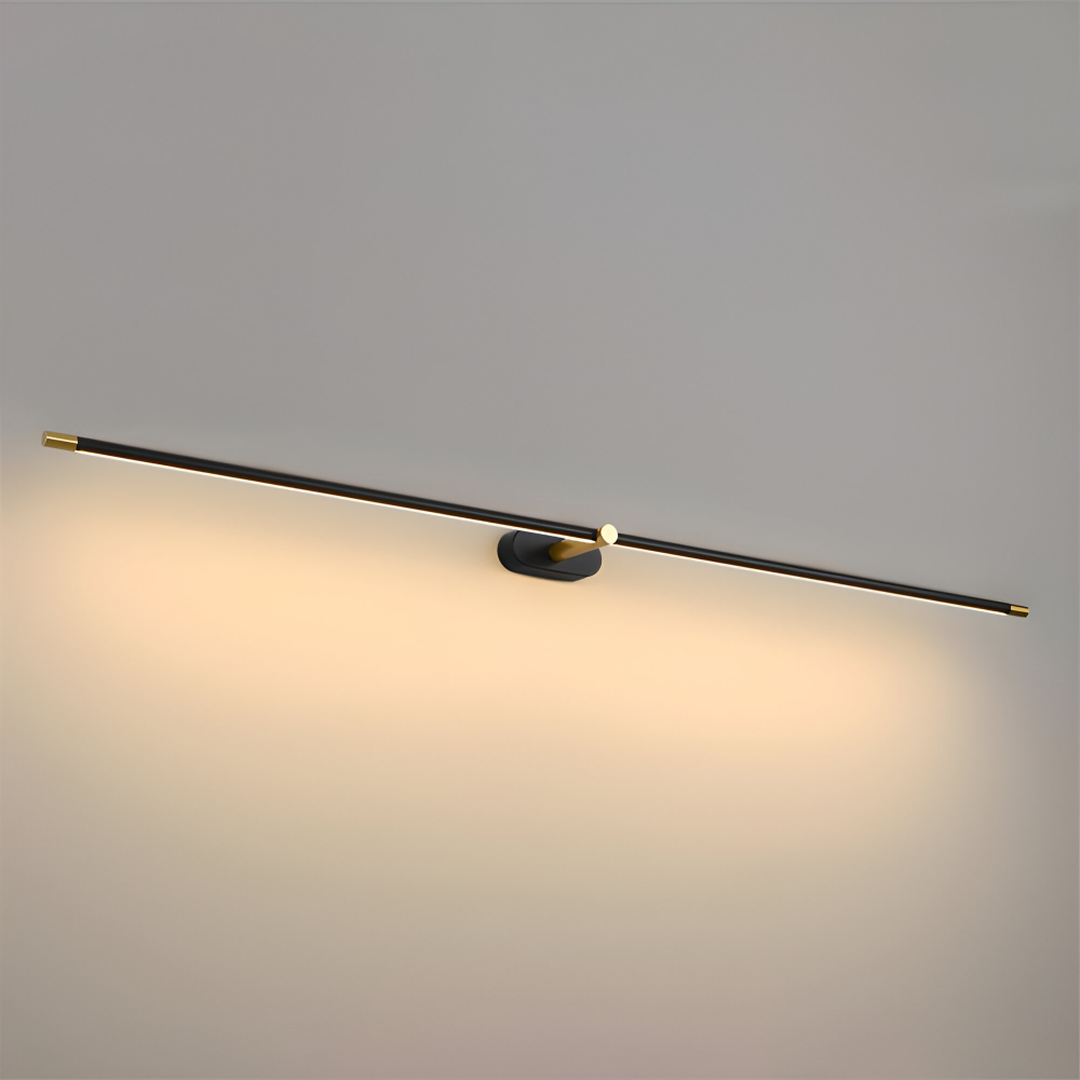 Slim Linear LED Wall Lamp with Acrylic Diffuser