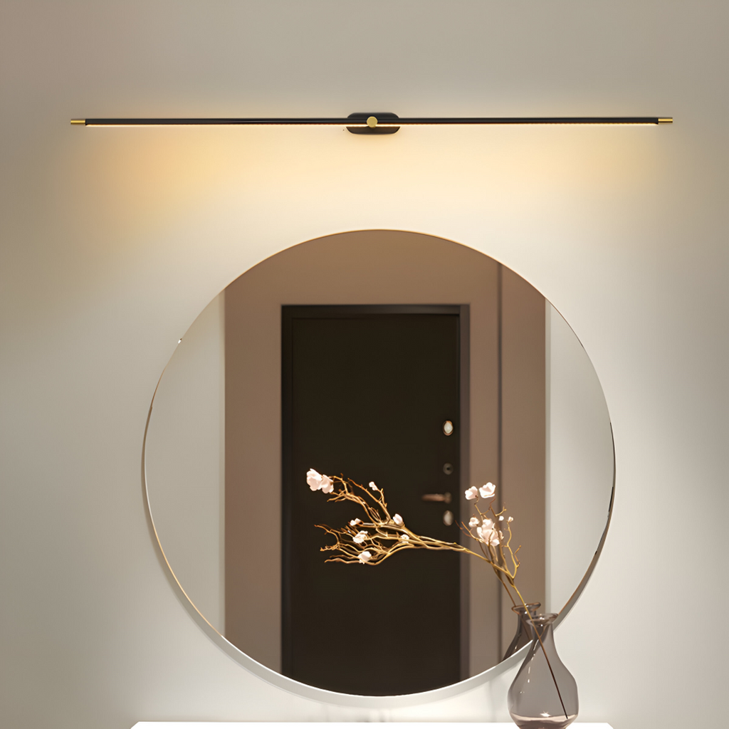 Applique murale LED linéaire fine avec diffuseur en acrylique