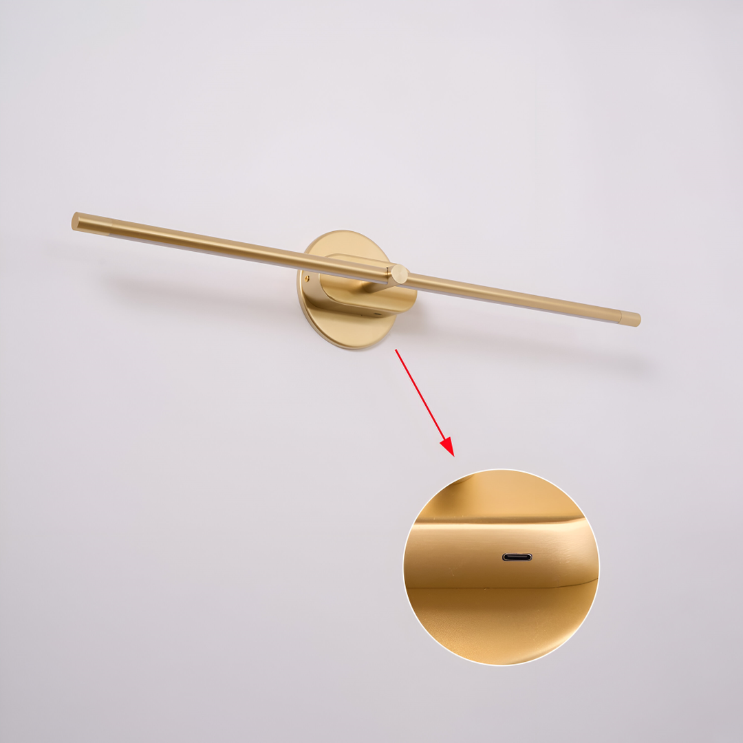 Applique murale LED linéaire fine avec diffuseur en acrylique