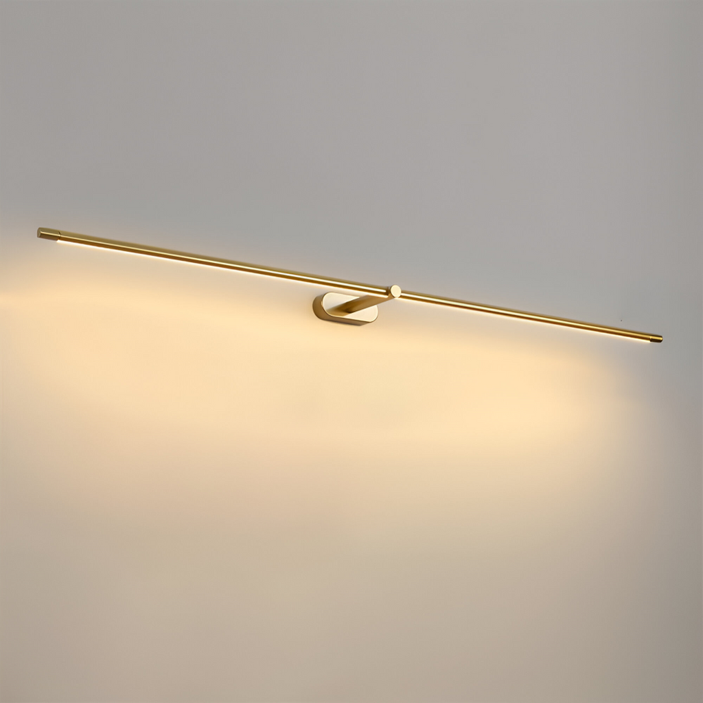Applique murale LED linéaire fine avec diffuseur en acrylique