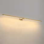 Applique murale LED linéaire fine avec diffuseur en acrylique