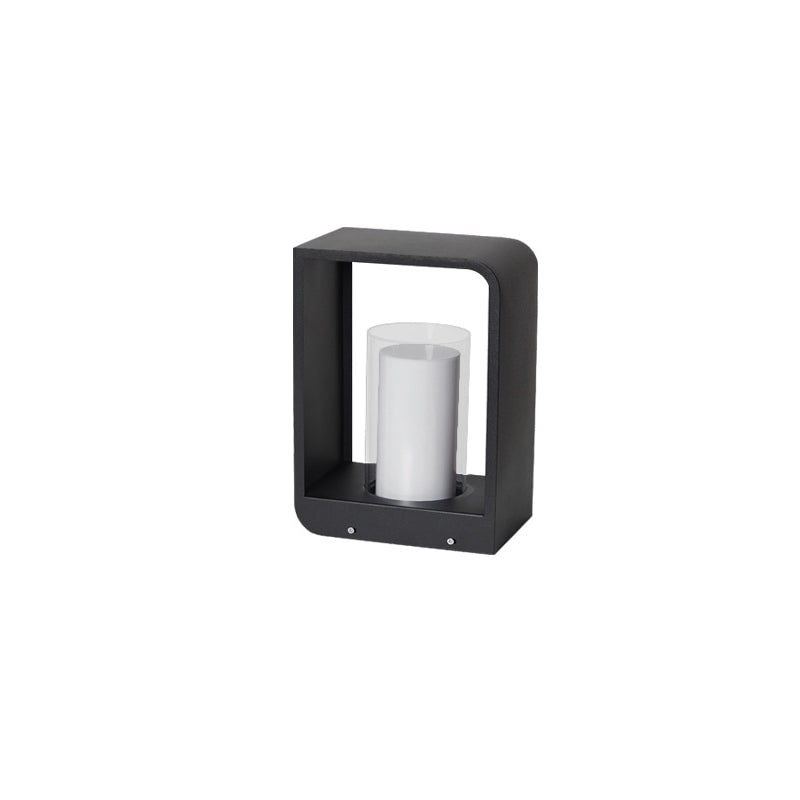 Modern Outdoor LED Lantern Floor Light