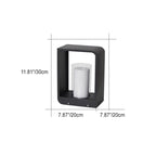 Modern Outdoor LED Lantern Floor Light