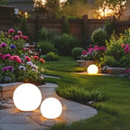 Luci da giardino a globo per esterni