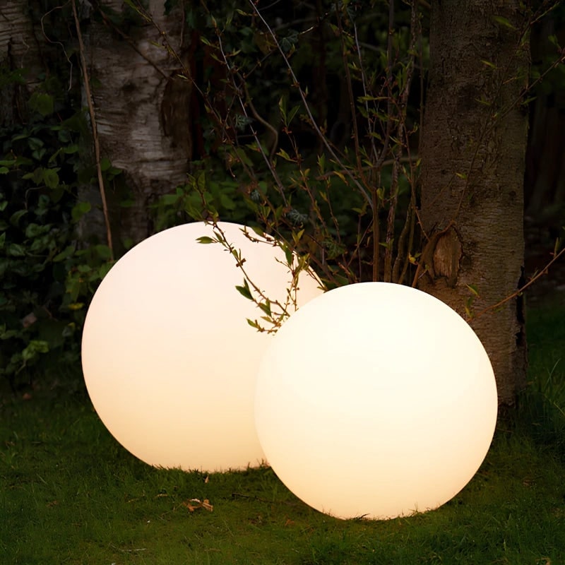 Luci da giardino a globo per esterni