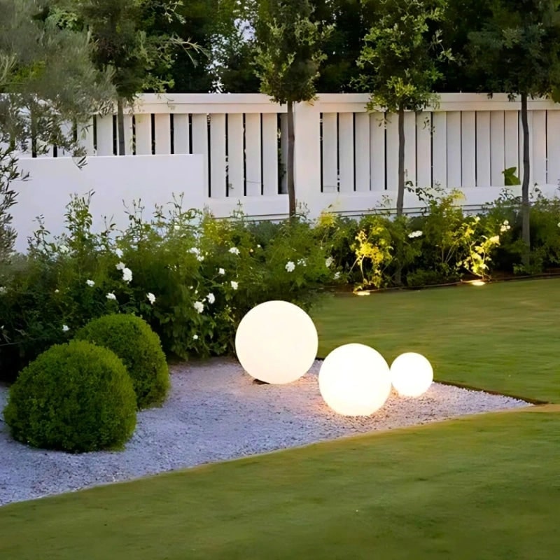 Luci da giardino a globo per esterni