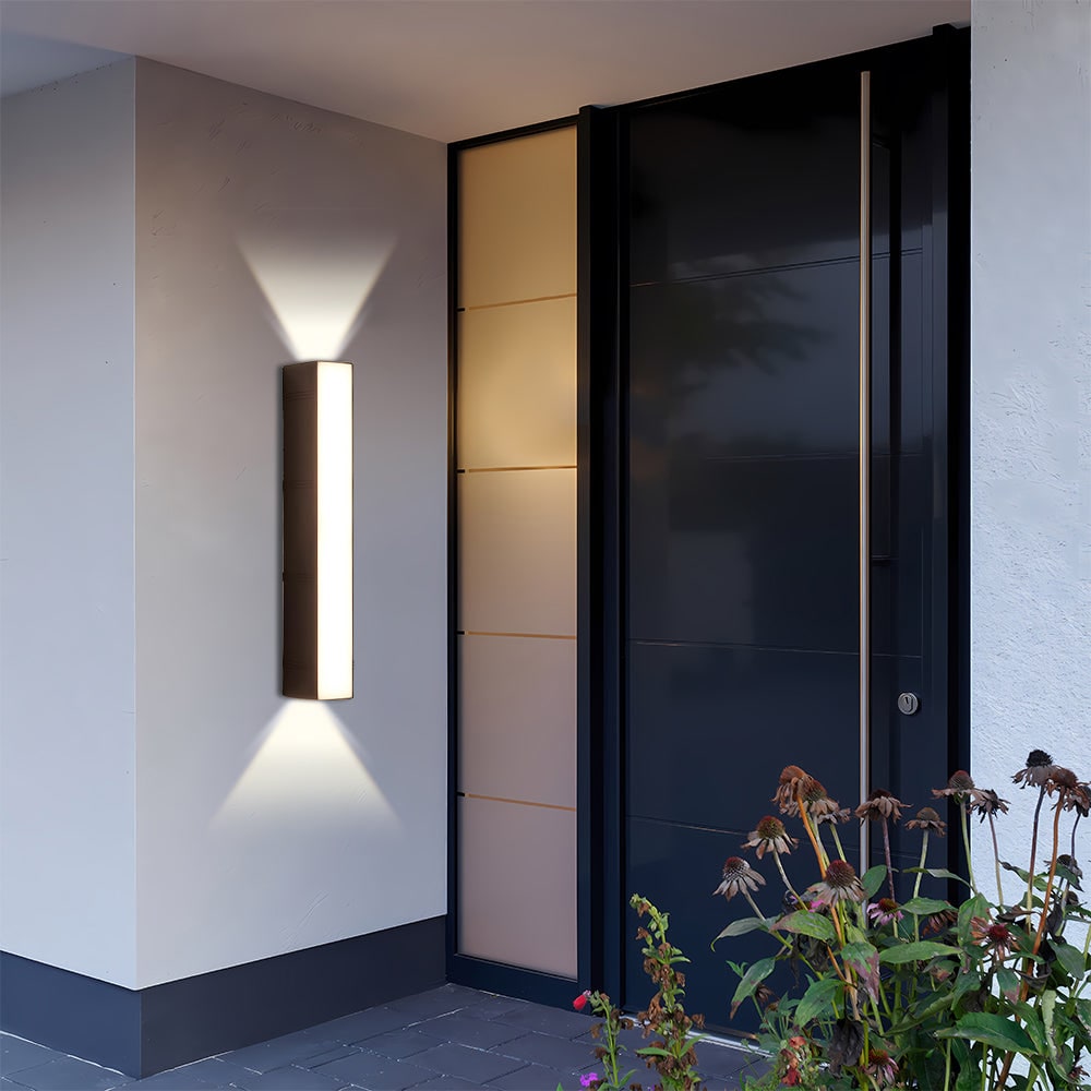Applique da parete moderna a LED con luce verso l’alto e verso il basso