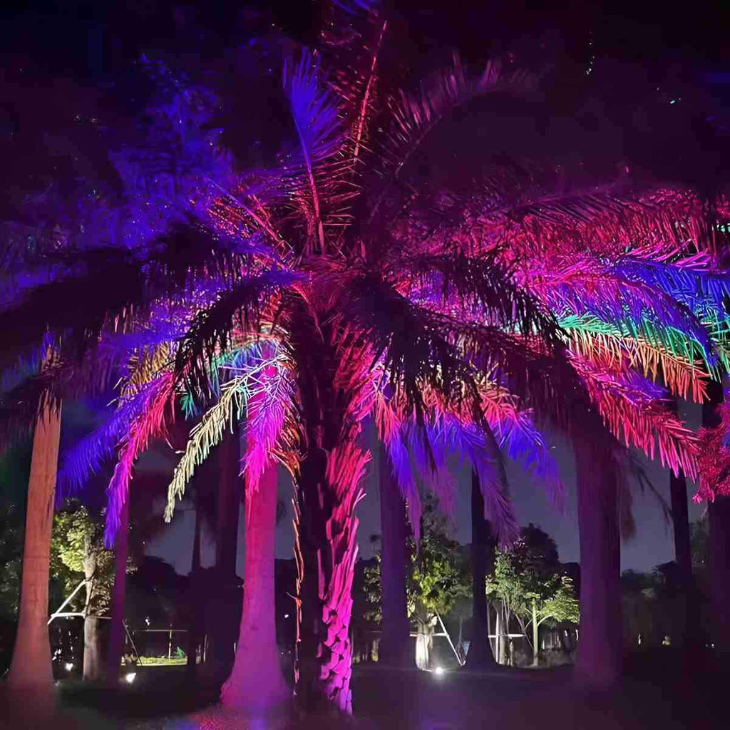 Zewnętrzny reflektor krajobrazowy LED RGB