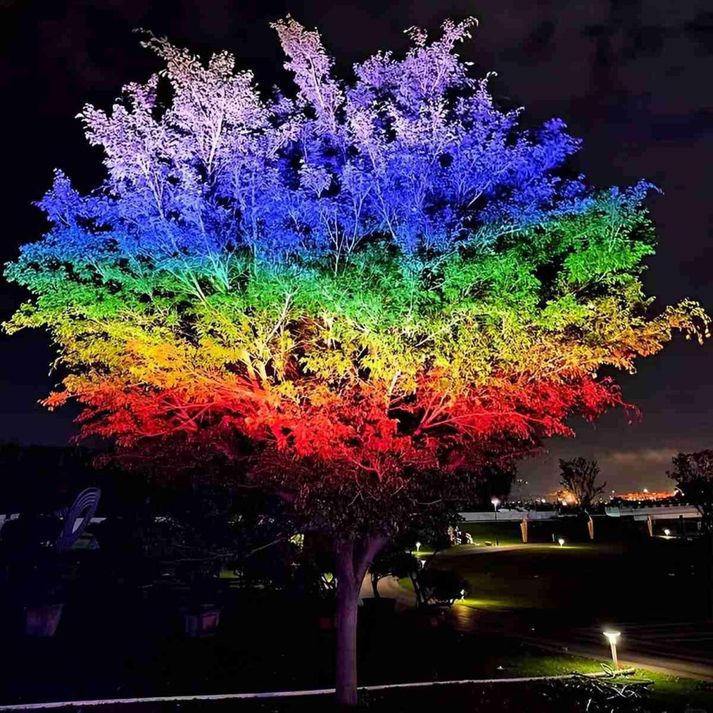 Zewnętrzny reflektor krajobrazowy LED RGB