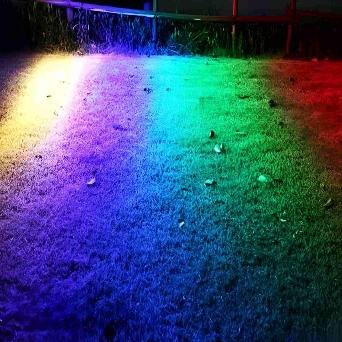Zewnętrzny reflektor krajobrazowy LED RGB