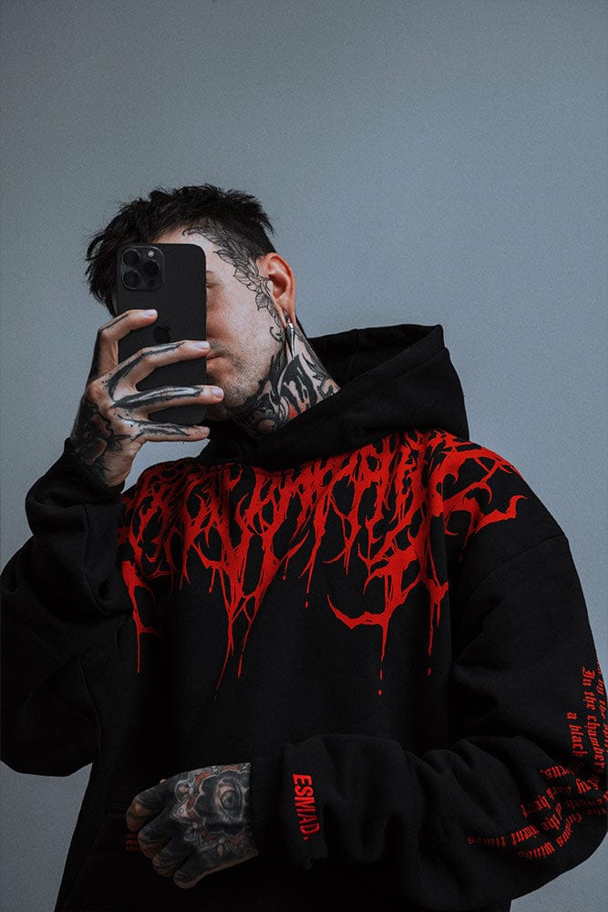 Men's Oversized Graphic Hoodie