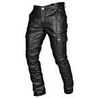 Męskie spodnie motocyklowe o kroju slim fit