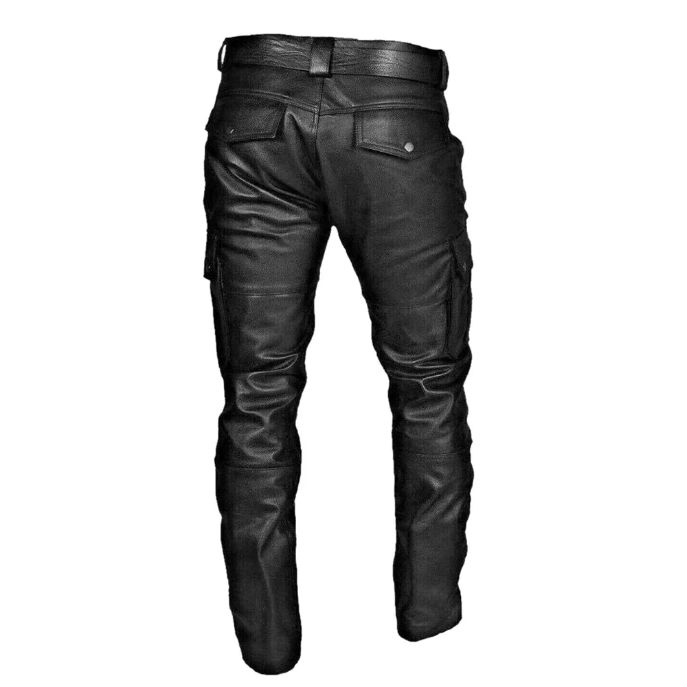 Męskie spodnie motocyklowe o kroju slim fit