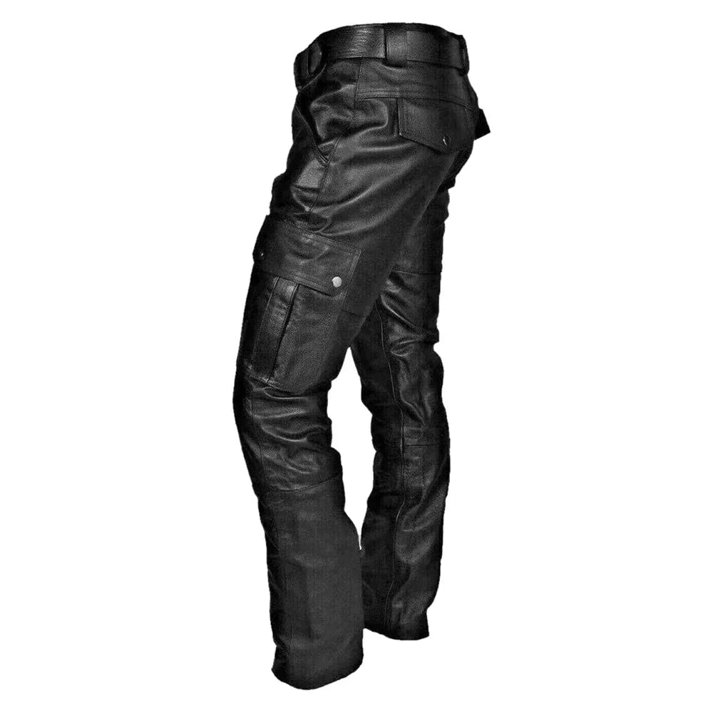 Męskie spodnie motocyklowe o kroju slim fit